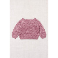 Misha and Puff Antique Rose Baby Original Popcorn Sweater
