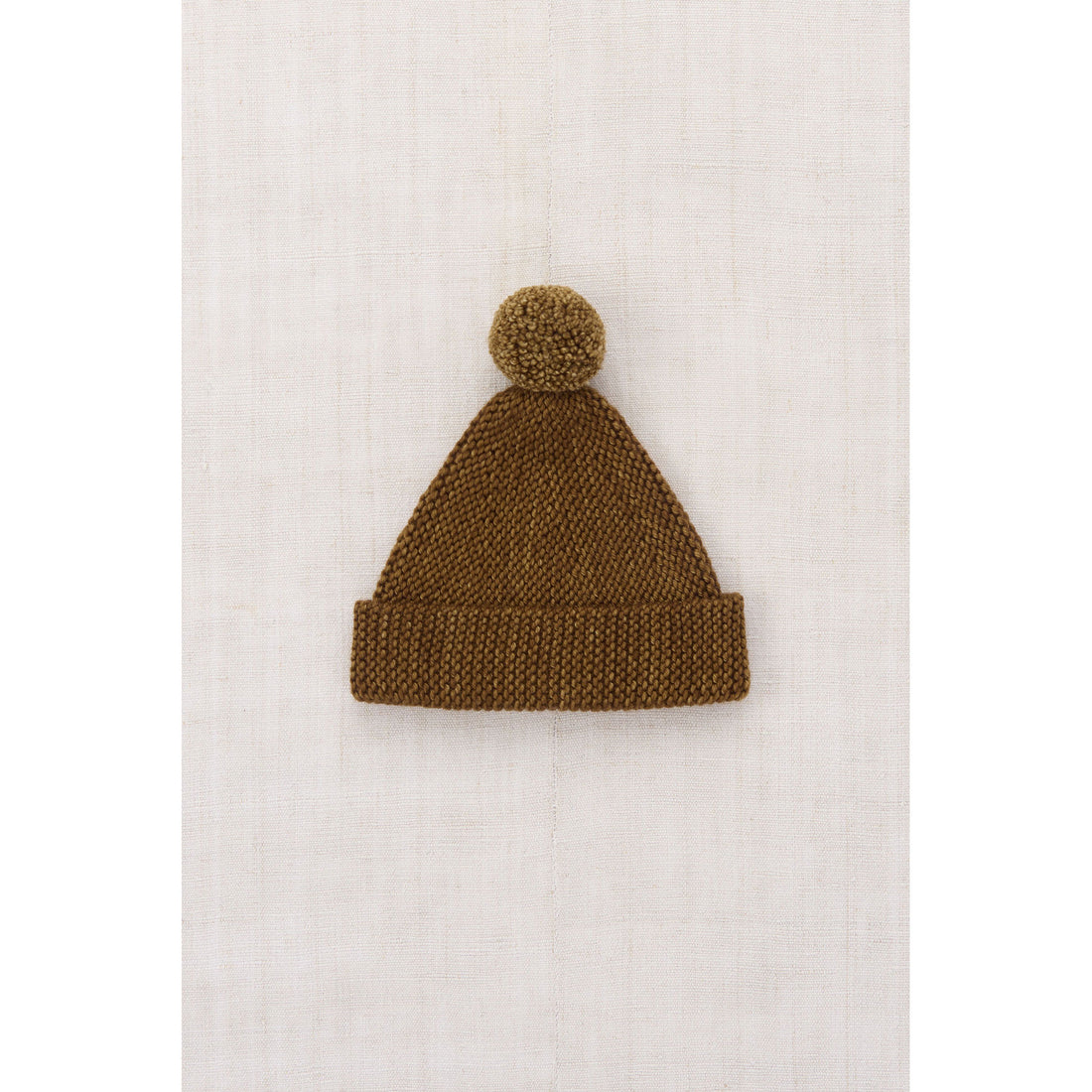 Misha and Puff Nutmeg Baby Garter Hat
