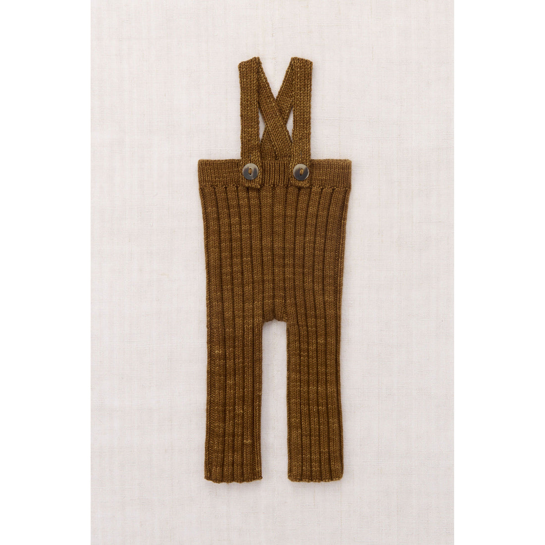 Misha and Puff Nutmeg Baby Rib Longies