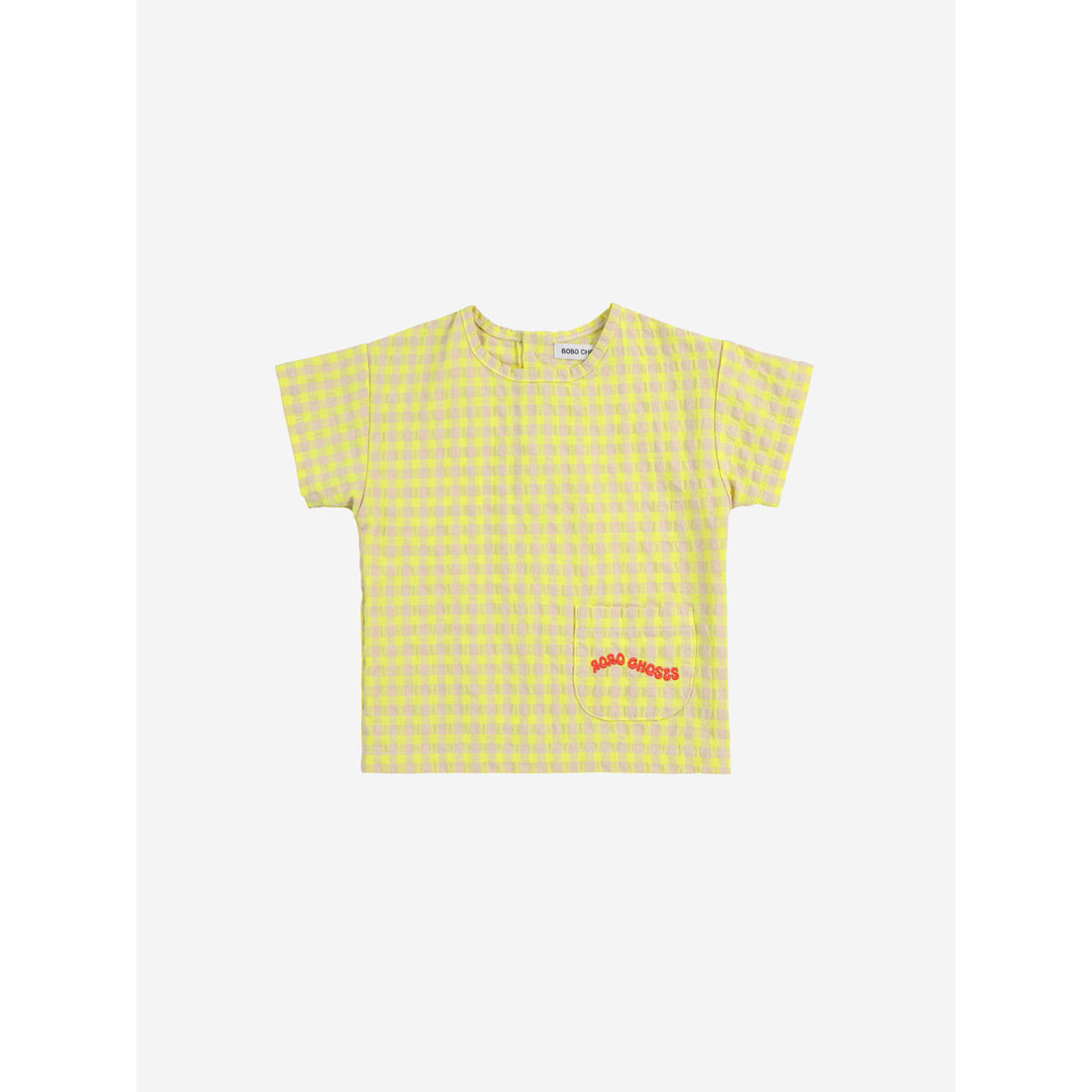 Bobo Choses Multicolor Vichy Woven Baby Blouse