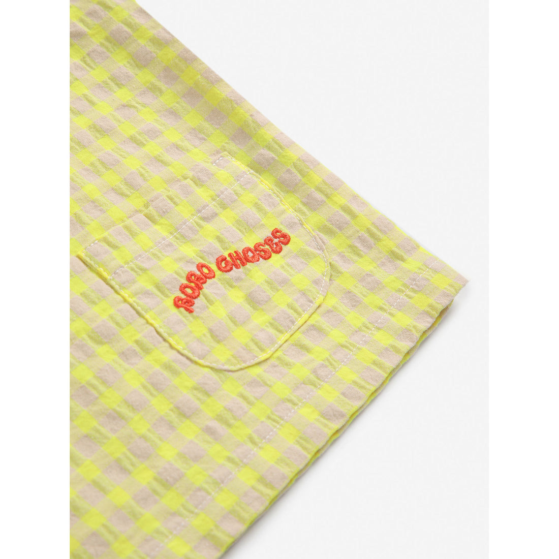 Bobo Choses Multicolor Vichy Woven Baby Blouse