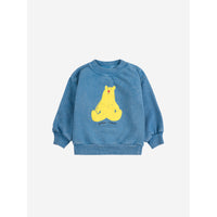 Bobo Choses Blue Hug Me Bear Baby Sweatshirt