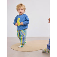 Bobo Choses Blue Hug Me Bear Baby Sweatshirt