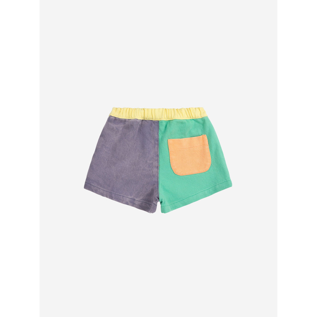 Bobo Choses Multicolor Color Block Woven Baby Shorts