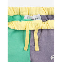 Bobo Choses Multicolor Color Block Woven Baby Shorts