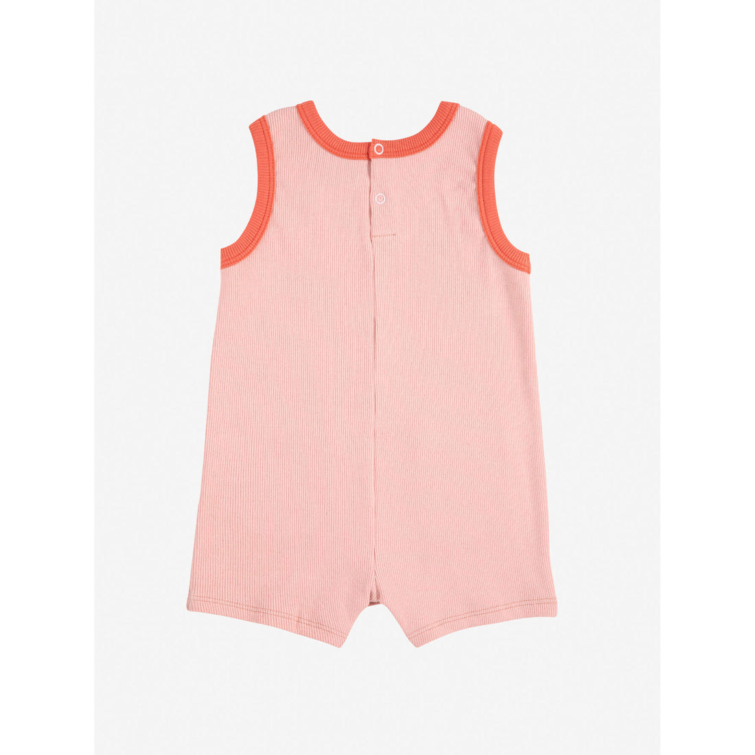 Bobo Choses Light Pink Smiling Playsuit