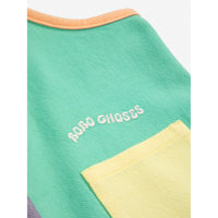 Bobo Choses Multicolor Color Block Woven Playsuit