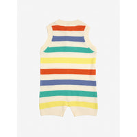 Bobo Choses Multicolor Striped Playsuit