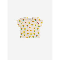 Bobo Choses Beige Sunflower All Over Baby T-shirt