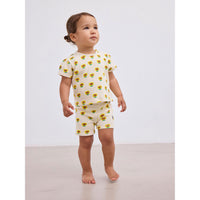 Bobo Choses Beige Sunflower All Over Baby T-shirt