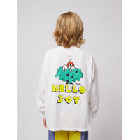 Bobo Choses Off White Hello Joy T-Shirt