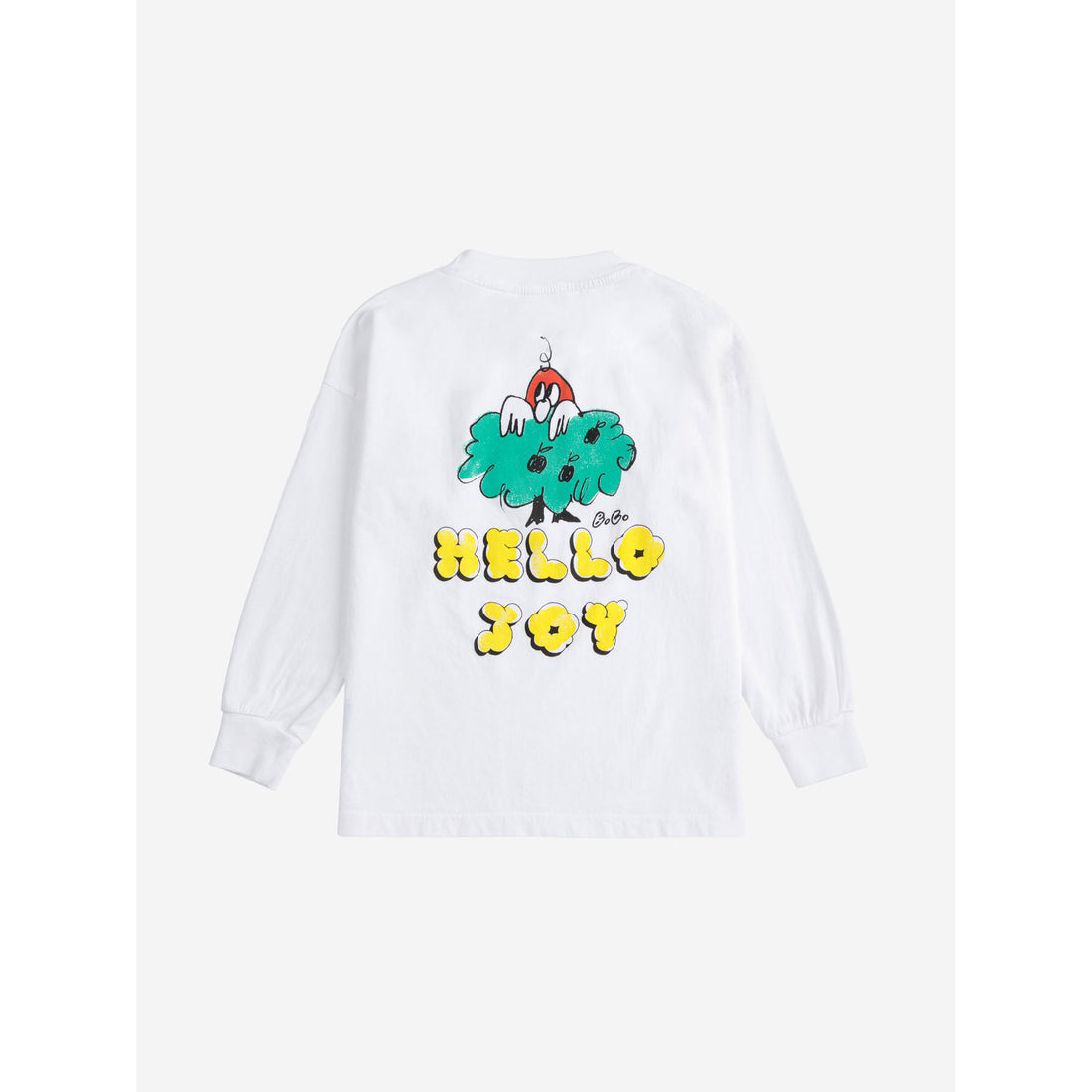 Bobo Choses Off White Hello Joy T-Shirt