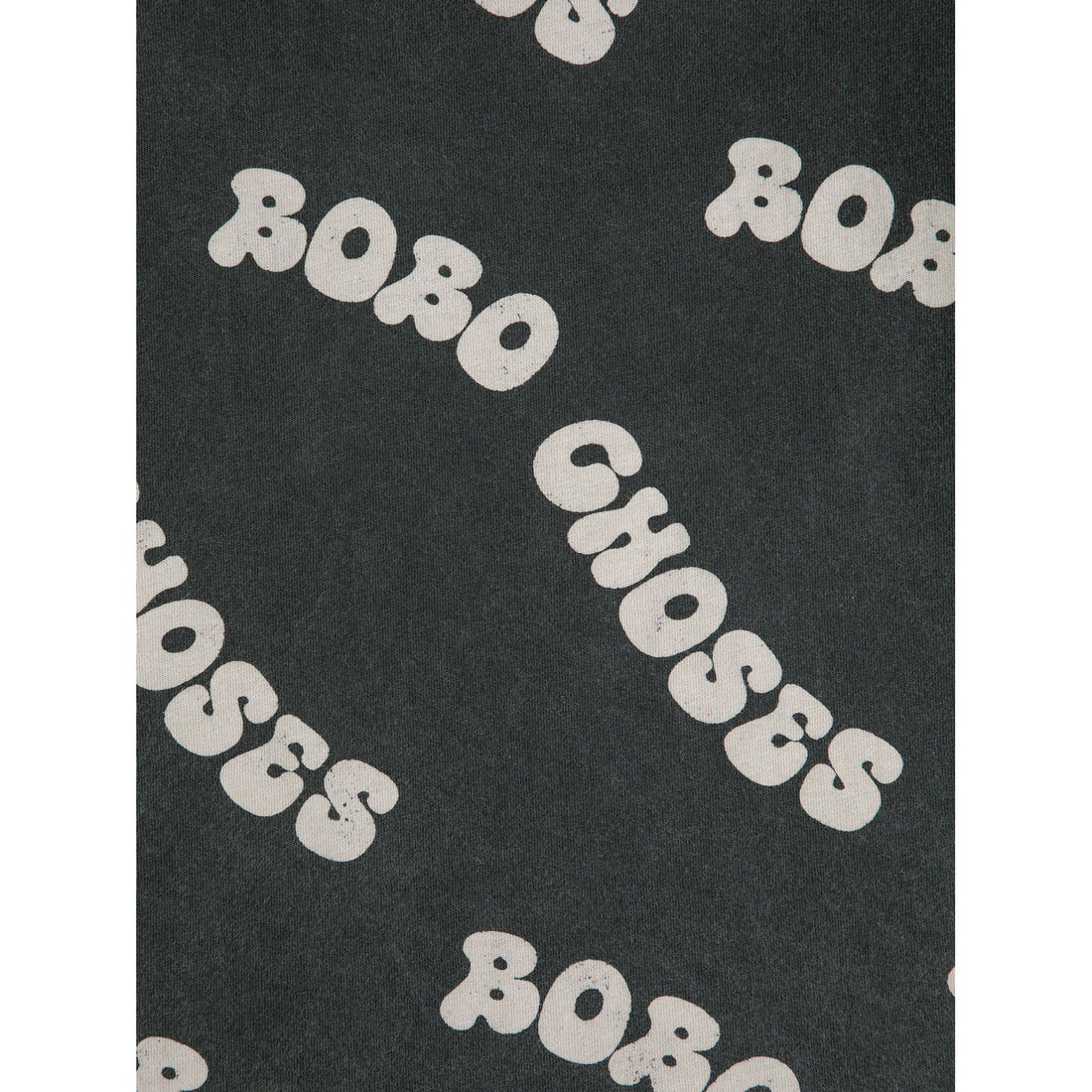 Bobo Choses Dark Grey Wavy Bobo Choses All Over T-Shirt