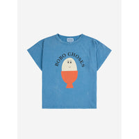 Bobo Choses Light Blue Morning Egg T-Shirt