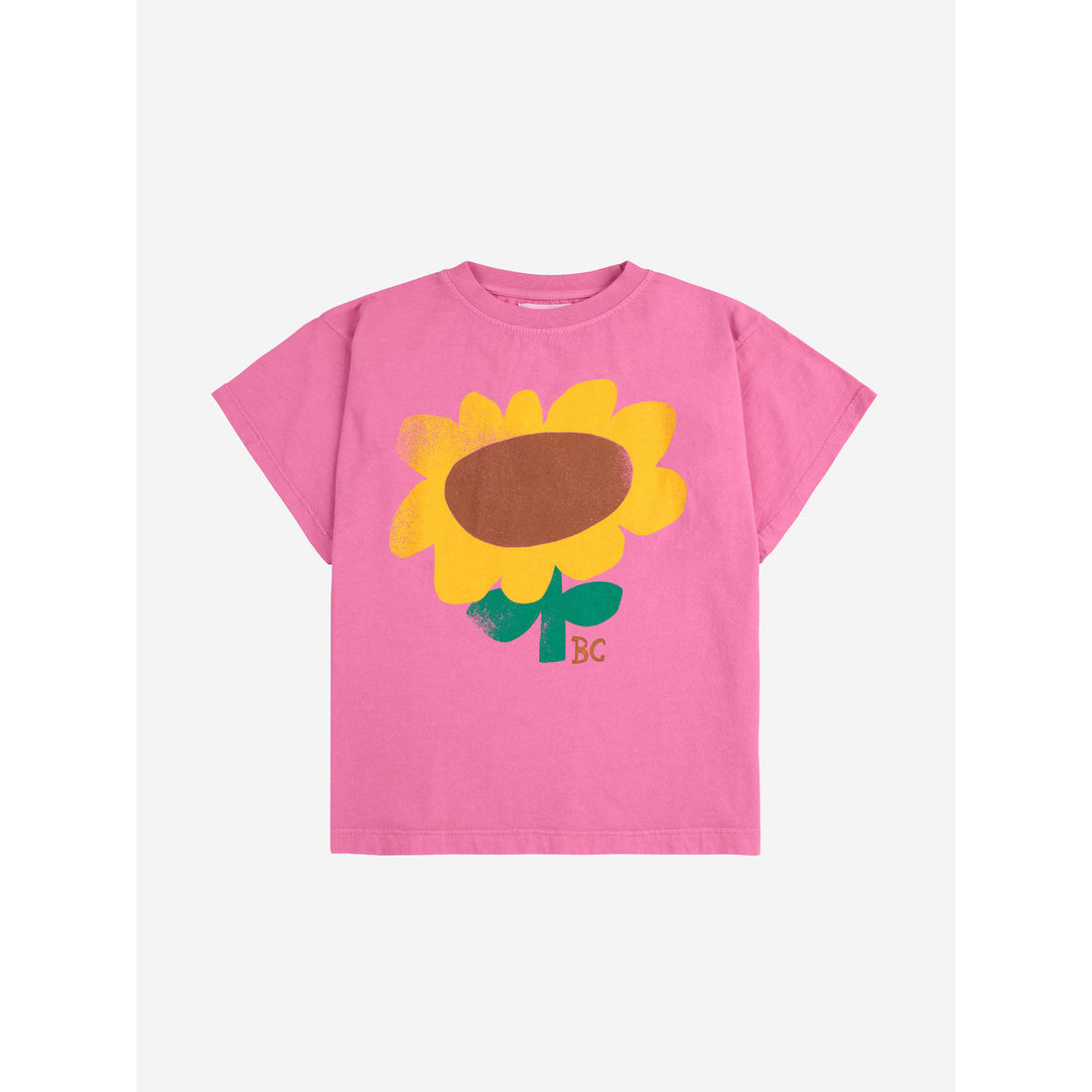 Bobo Choses Fuchsia Sunflower T-Shirt