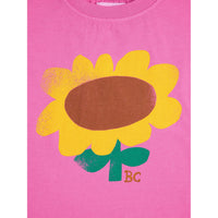 Bobo Choses Fuchsia Sunflower T-Shirt