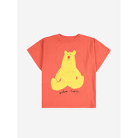 Bobo Choses Red Hug Me Bear T-Shirt