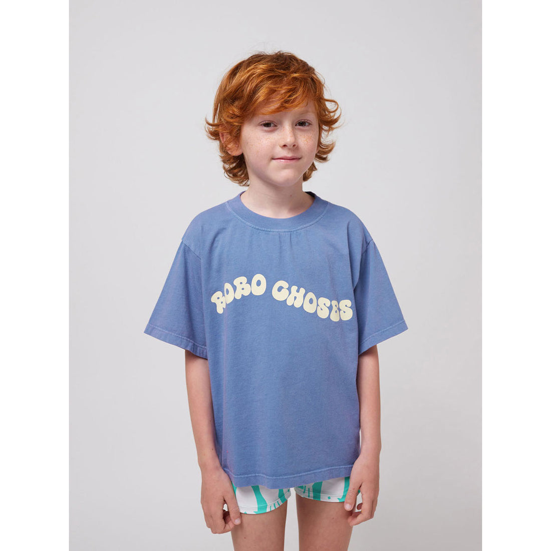 Bobo Choses Blue Wavy Bobo Choses T-Shirt