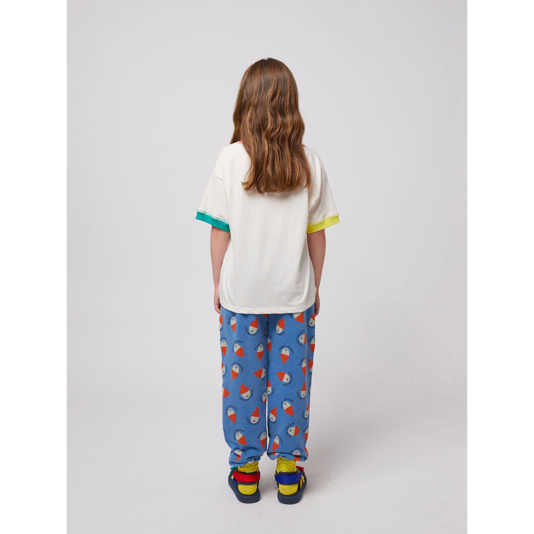 Bobo Choses Off White  Smiling T-Shirt