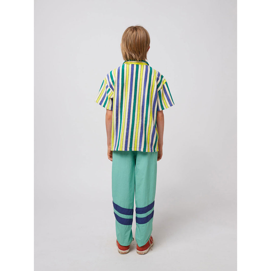 Bobo Choses Off White Multicolor Stripes Shirt