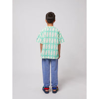Bobo Choses Green Lucky Fish All Over Shirt