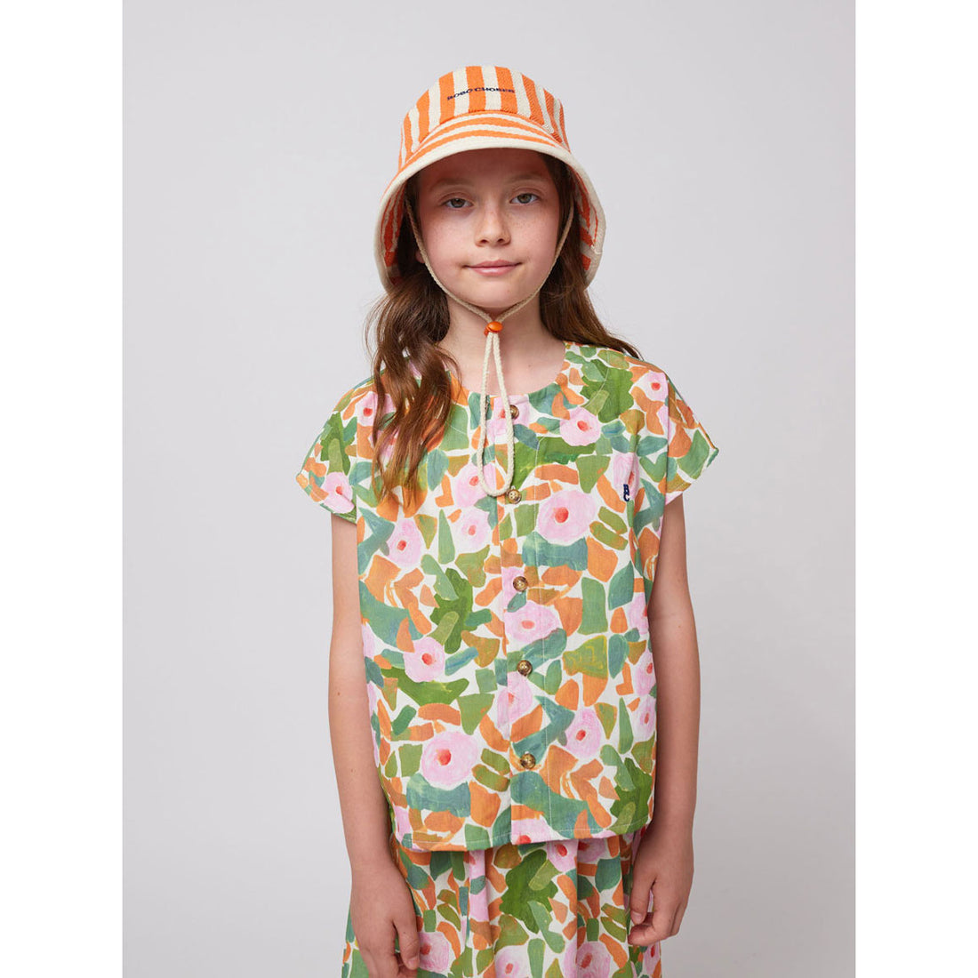 Bobo Choses Multicolor Floral All Over Shirt