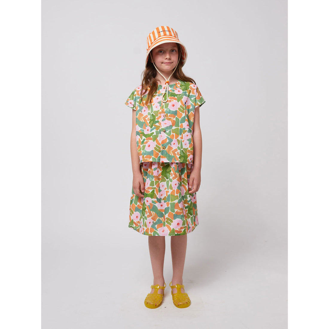 Bobo Choses Multicolor Floral All Over Shirt