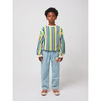 Bobo Choses Multicolor Stripes Sweatshirt