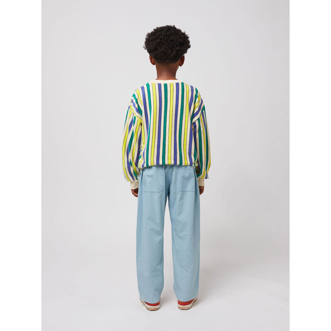 Bobo Choses Multicolor Stripes Sweatshirt