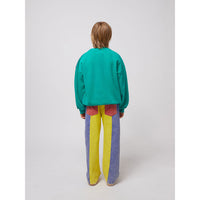 Bobo Choses Navy Blue Smiling Sweatshirt