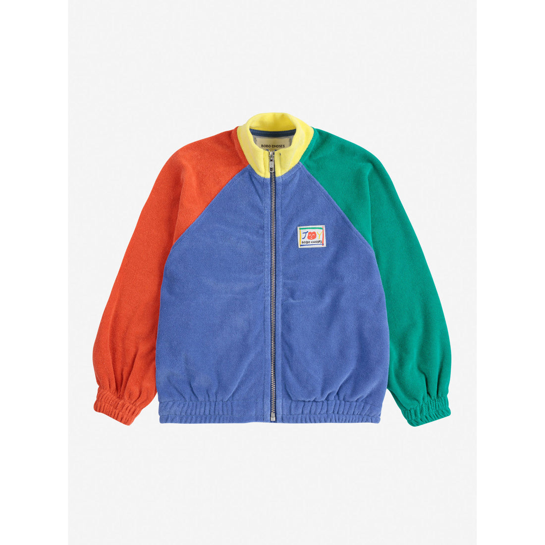 Bobo Choses Multicolor Smiling Color Block Sweatshirt