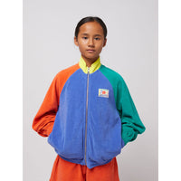 Bobo Choses Multicolor Smiling Color Block Sweatshirt