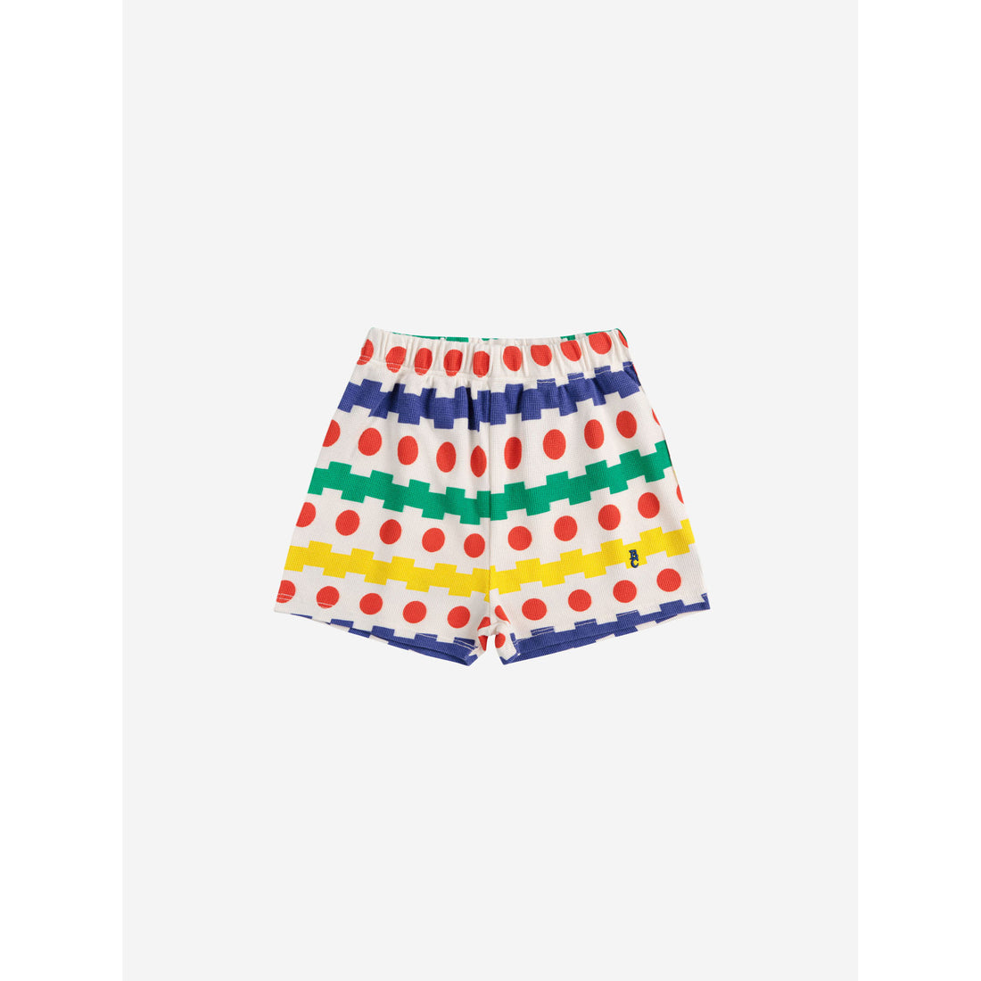 Bobo Choses Off White Geometric All Over Shorts