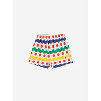 Bobo Choses Off White Geometric All Over Shorts