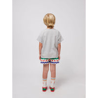 Bobo Choses Off White Geometric All Over Shorts