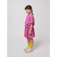 Bobo Choses Fuchsia Funny Snail All Over Skirt