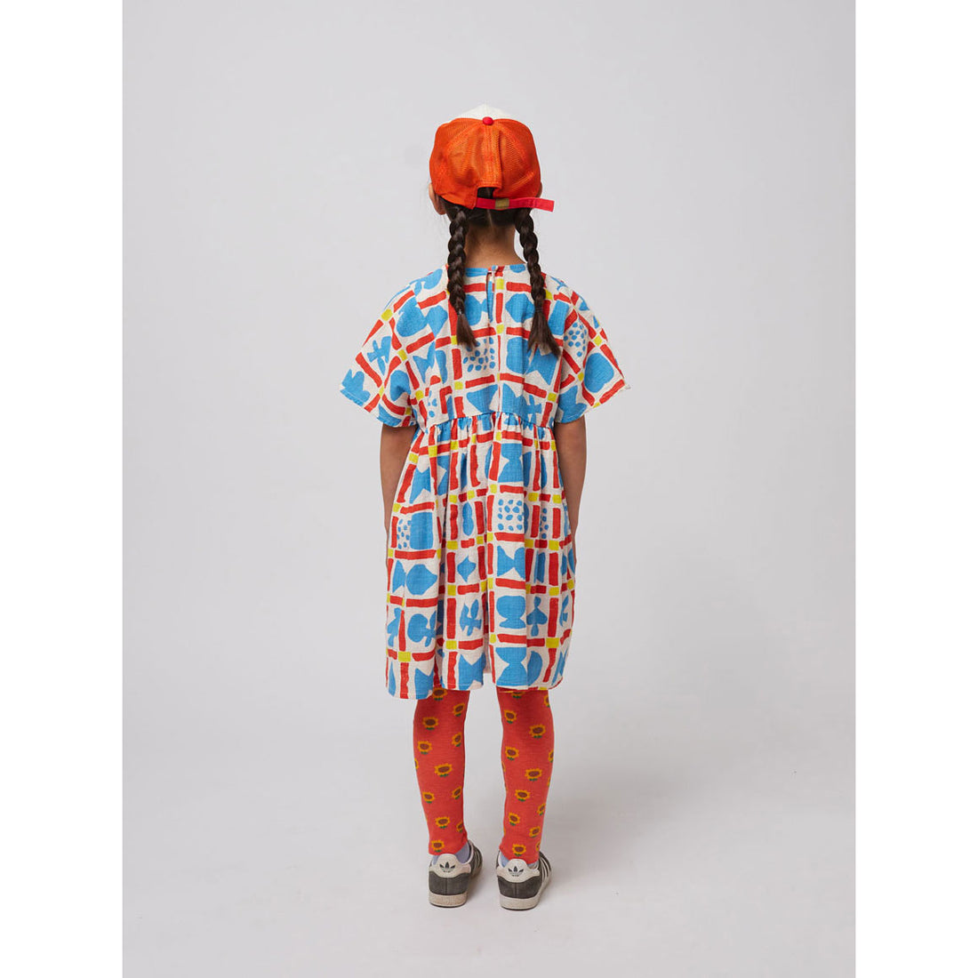 Bobo Choses Off White Geometric Game All Over Dress