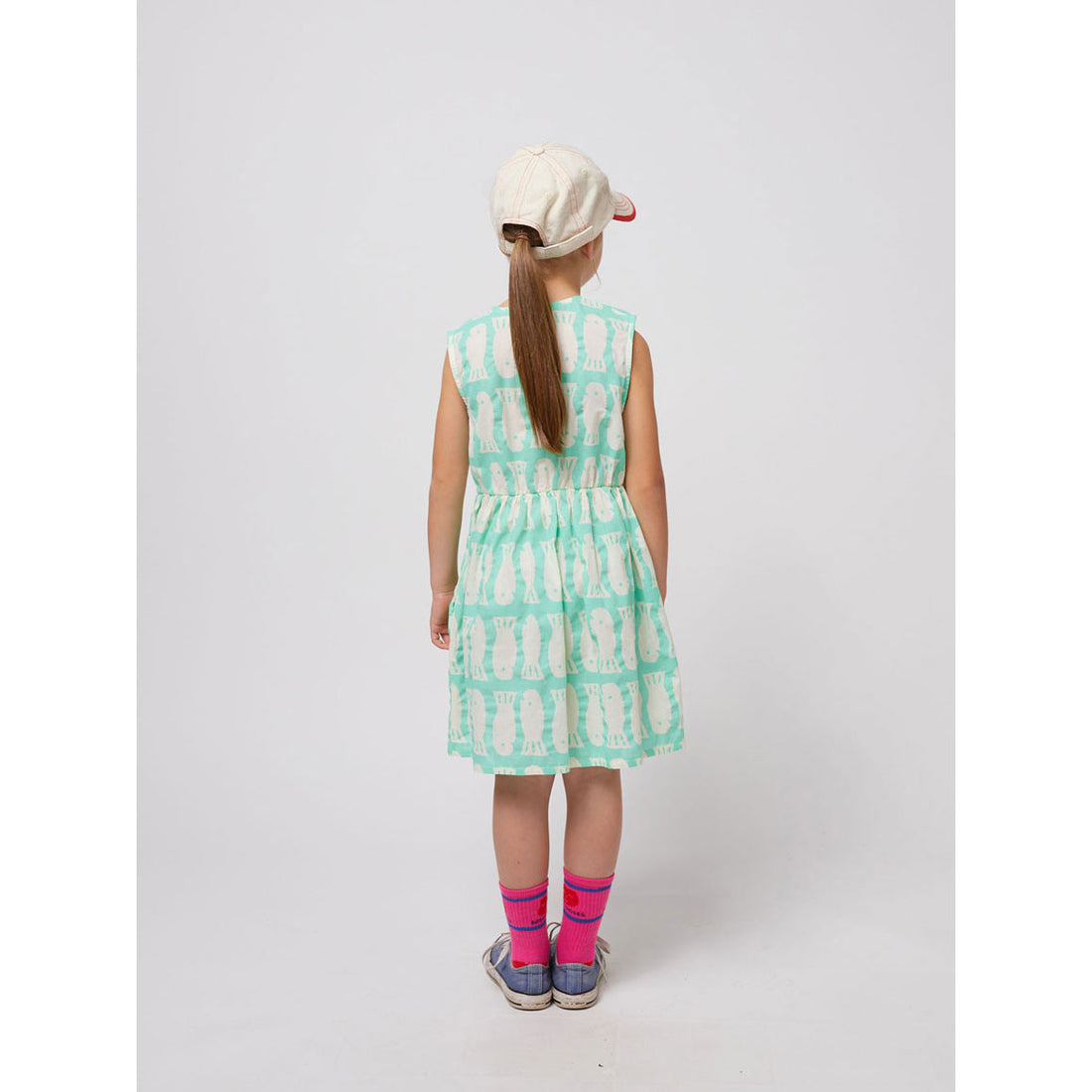 Bobo Choses Green Lucky Fish All Over Dress – Ladida