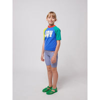 Bobo Choses Multicolor Joy Color Block Swim T-shirt