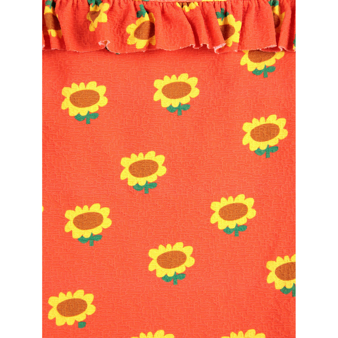 Bobo Choses Red Sunflower All Over Swimsuit