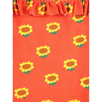 Bobo Choses Red Sunflower All Over Swimsuit