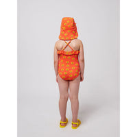 Bobo Choses Red Sunflower All Over Swimsuit