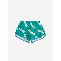 Bobo Choses Green Wavy Bobo Choses All Over Swim Trunks