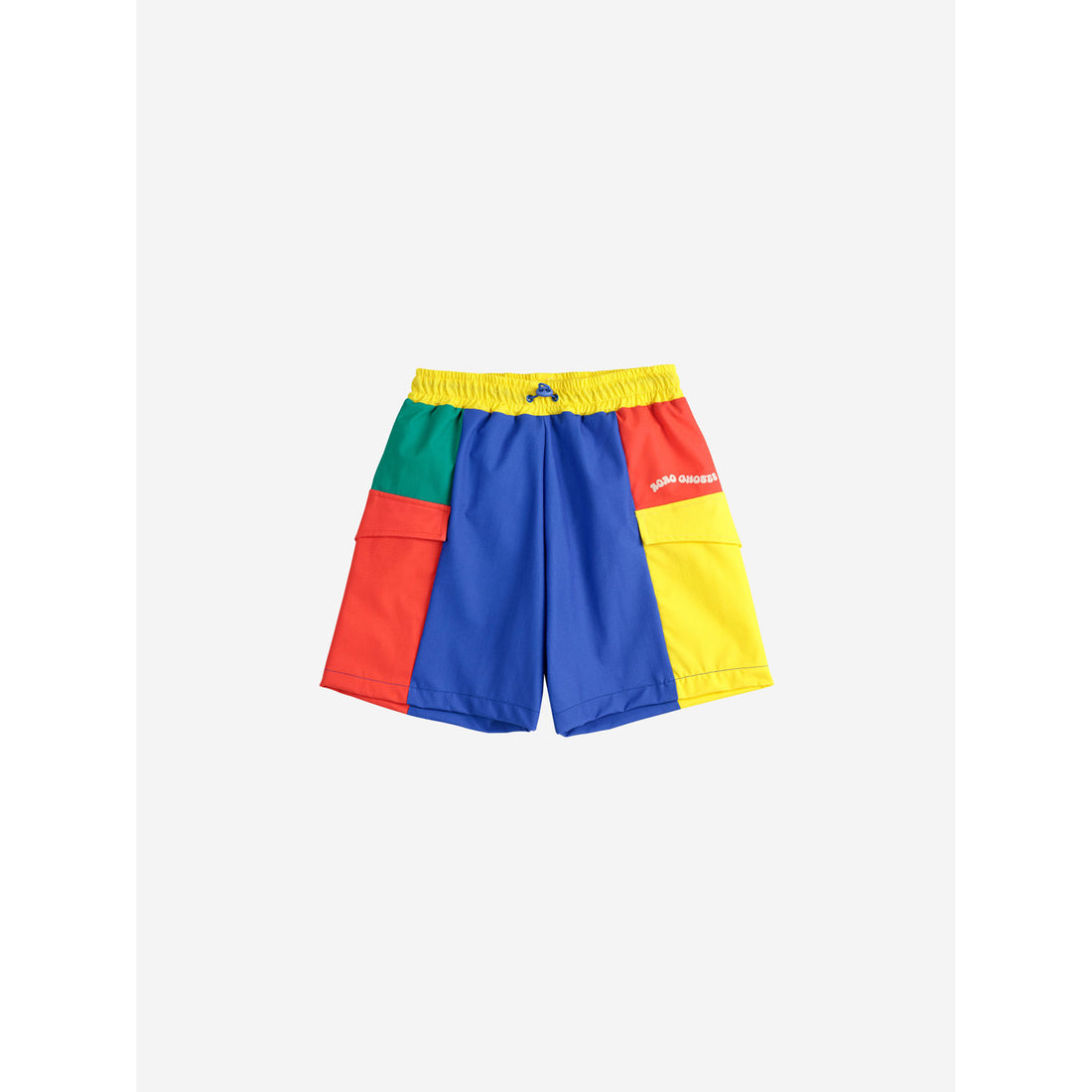 Bobo Choses Multicolor Color Block Swim Board Shorts
