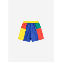 Bobo Choses Multicolor Color Block Swim Board Shorts