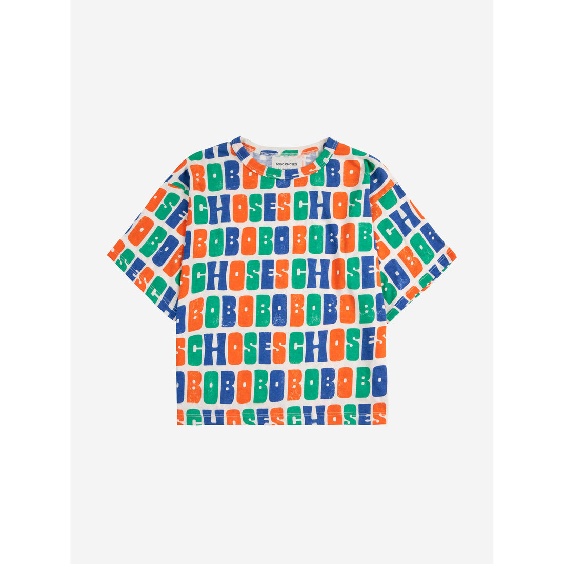 Bobo Choses Off White Multicolor Bobo Choses All Over T-shirt