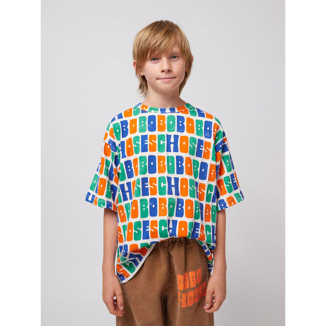 Bobo Choses Off White Multicolor Bobo Choses All Over T-shirt