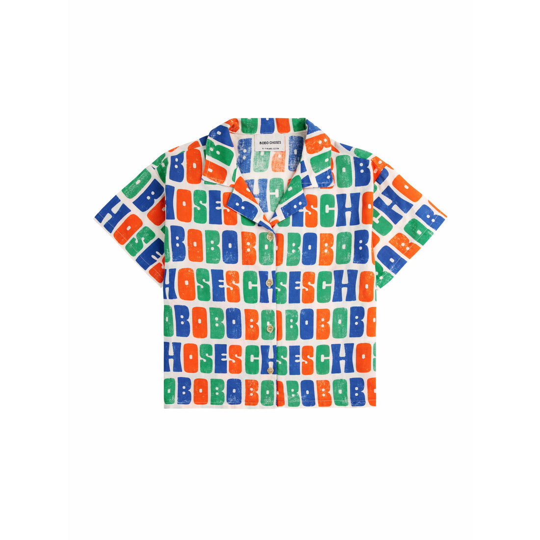 Bobo Choses Multicolor Bobo Choses All  Over Woven Shirt