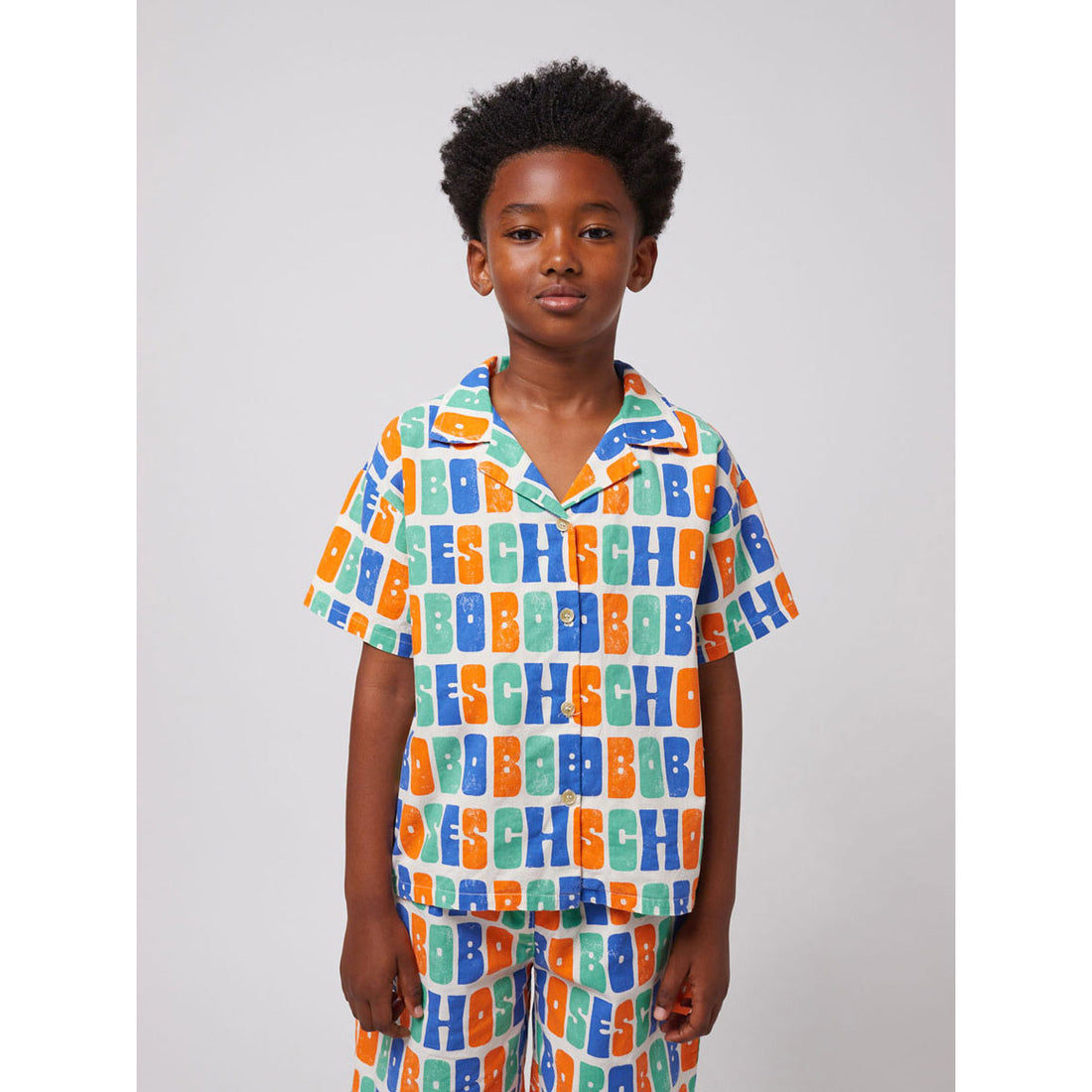 Bobo Choses Multicolor Bobo Choses All  Over Woven Shirt