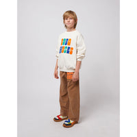 Bobo Choses Off White Multicolor Logo Sweatshirt